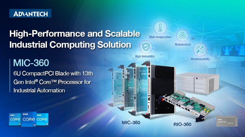 MIC-360:High-Performance and Scalable Industrial Computing